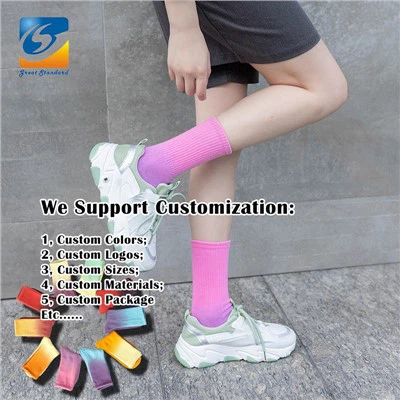 पुरुष टाई डाई मोज़े